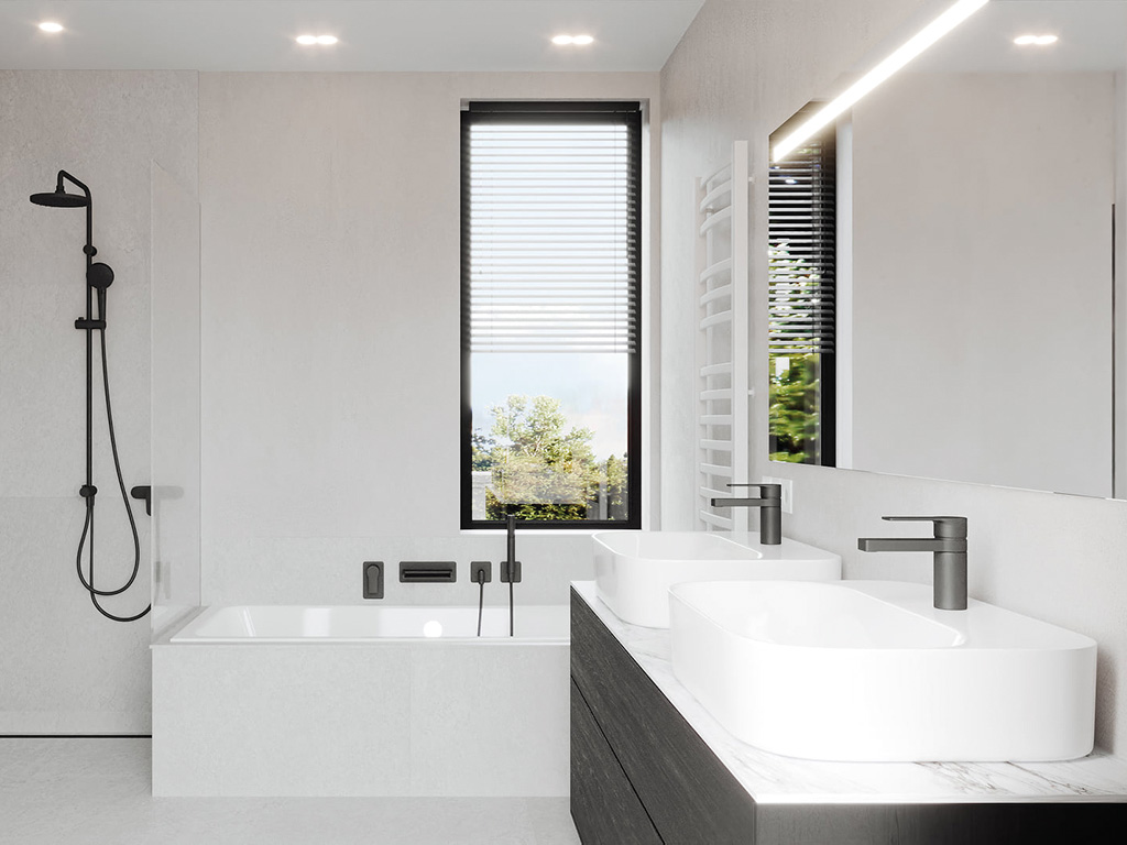 Moderne, strakke en luxueus afgewerkte BEN-woning op 350 m² met  vergezicht.