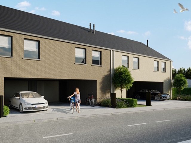4 Nieuwbouwwoningen met 3 slaapkamers, zuidgerichte tuin en carport